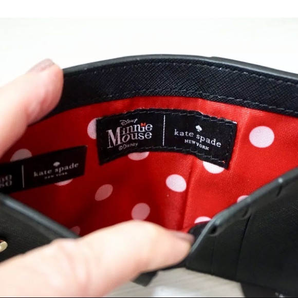 Kate Spade x Minnie Mouse Adalyn Wallet black - Picture 5 of 7